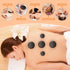 Primachen 21 Set, Hot Stones Massage Warmer Kit, Pcs Hot Stones Massage Hot Rocks Basalt Massage Stones for Home Spa