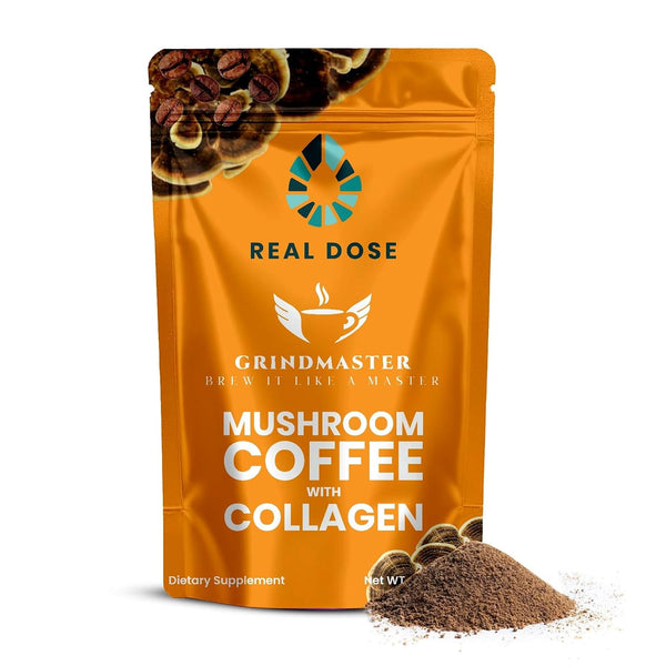 Mushroom Coffee - Mental Clarity & Beauty Support - With Collagen Protein