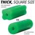 IXO Square-Shaped Aligner Seater Chewies for Invisalign Trays, 5-Pack with Mint Scented Storage Case