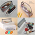 Mesh Cosmetic Bag - Portable Clear Makeup Bags Mesh Zipper Pouch for Home Office Travel Accessories (2PCS)