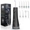 Water Flosser Teeth Pick: 9 Jet Tips Cordless Oral Irrigator with 300ML, 5 Modes Portable Power Dental Flossers, IPX7