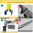 SOBONNE Commercial Mop Handle Heavy Duty, Industrial Mop Stick with Jaw Clamp Wet Gripper Mops Head Replacement Holder