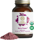 PURE SYNERGY Berry Power, Organic Berry and Fruit Powder, Antioxidant Supplement with Acai, Camu Camu, Wild Blueberry