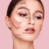 KIMUSE Multi Stick Trio Face Makeup, Cream Blush Stick for Cheeks & Lips, Contour & Highlighter Sticks