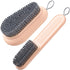 Cleaning Brush Soft Bristle Brush, Laundry Scrub Brush for Clothes, Shoes, Easy to Grip Household Cleaning Tool (Pink)