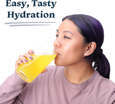 Drinklits Lemon-Lime & Orange Electrolyte Tablets, Citrus Daily Hydration Combo Pack, 20 Servings