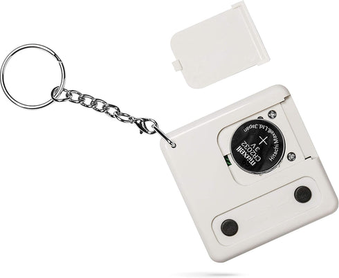 Talking Clock Keychain for Blind, Clear Voice, Time and Day of The Week, Alarm for Visually Impaired