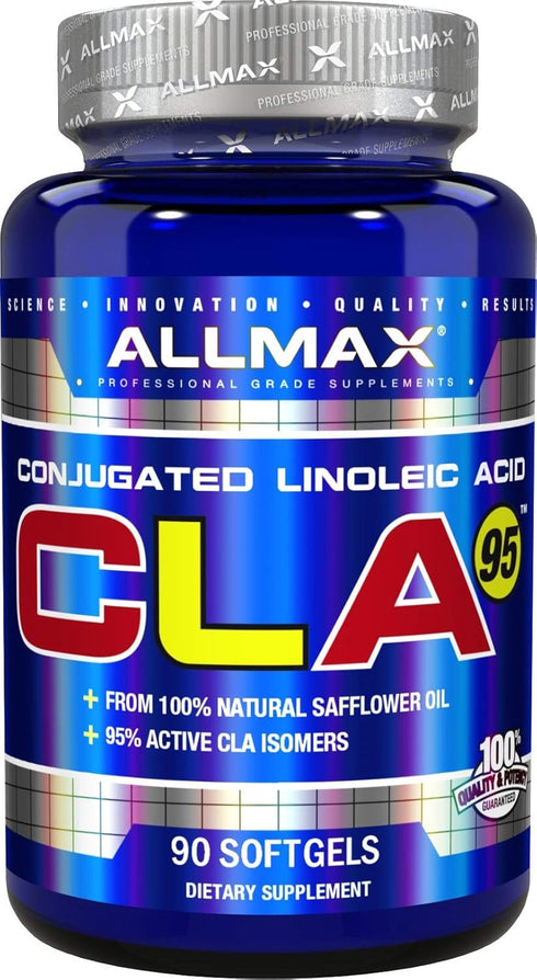 Allmax Nutrition CLA, 90 Softgels, 95% Conjugated Linoleic Acid