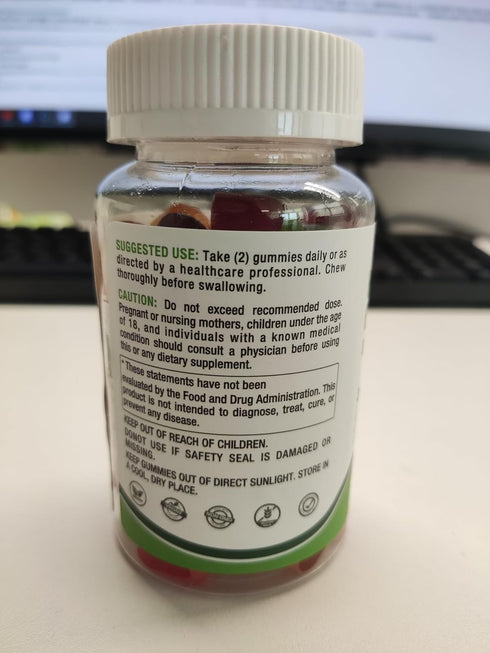 Organic Gummies with Vitamins, Omega 3 6 9