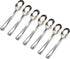 Appetizer Spoons Value Pack - 200 Silver Mini Spoons for Appetizers (Disposable)
