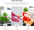 IUCGE 3 6 Rubber dishwashing gloves or Pairs for kitchen,Cleaning washing dish gloves long for household reuseable
