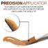 HIDE Liquid Concealer, Medium to Full Coverage for Blemishes, Under Eye Dark Circles & Scars, Oil Free, Porcelain