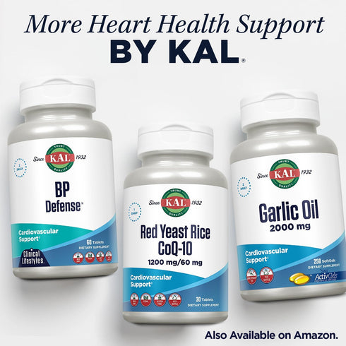 KAL Magnesium Taurate 400mg Plus Vitamin B6, Chelated Magnesium Supplement, High Absorption Complex, 60-Day Guarantee