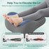 KUYOVORA Memory Foam Wedge Pillow Intimacy Couples Pillow, Pregnant Ergonomic Contoured Position Pillow for Sleeping