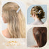 WHAVEL 4Pcs Hair Clips, Rhinestone Hair Pins for Women, Silver Bridal Barrettes, Wedding Hair Accessories