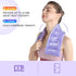 SuzziPad Microwavable Heating Pad for Neck Pain, Convenient Neck Warmer for Stress Pain Relief, Moist Heated Neck Wrap