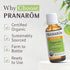 Pranarom USDA Organic Peppermint Essential Oil (30ml), 100% Pure for Aromatherapy, Diffuser & Massage