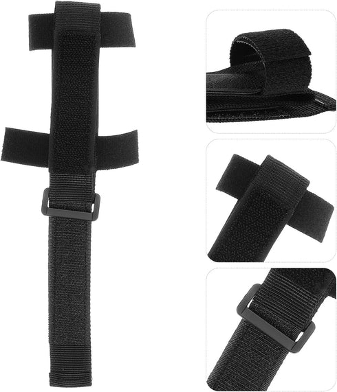 PartyKindom Adaptive Spoon and Fork Cuff Strap for Disabled and Elderly, Universal Adjustable Utensil Holder
