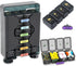 ONEUPIN Weekly Pill Organizer 7 Day 4 Times a Day Large Pill Box