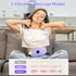 Portable Cordless Heating Pad, Menstrual Heating Pads for Cramps with 3 Heat Levels, 3 Massage Modes, Rapid Heating for