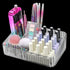 Nail Drill Machine & Bits Storage Box, 10 Holes Transparent Acrylic Holder for Professional Nail Drill Tools