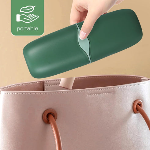 Portable Toothbrush & Mouthwash Holder