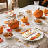 HiEnjoin 50Pcs Thanksgiving Fall Paper Napkins, Disposable Pumpkin Napkins Maple Leaves Guest Napkins Party Decorations