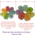 Zhengyuan 7 7 Cute Day AM PM Pill Organizer, Twice a Day Weekly Pill Box with Color Coded Compartments, Flower Shape