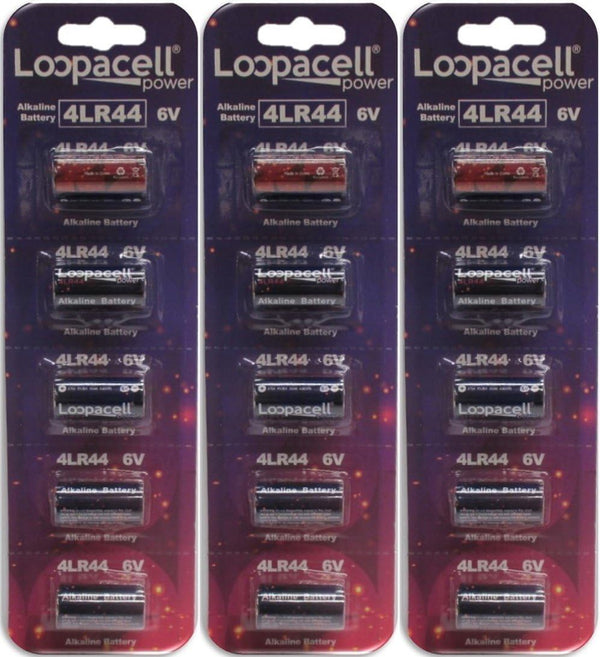 15 Alkaline Battery 6V A544 4LR44 PX28A