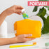 4Pcs Clear Pill Bottles, 80ml Empty Plastic Medicine Bottles with Caps, Small Travel Pill Case for Liquid Solid Powder