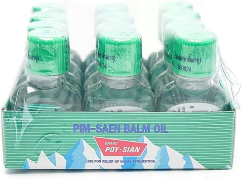 POY-SIAN Thai PIM-Saen Balm Oil, 3ml, Pack of 3
