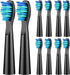 Toothbrush Replacement Heads Compatible with Bitvae D2 Electric Toothbrush, Sonic Electric Toothbrush Heads, 10 Pack