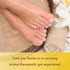 SPA REDI Body and Foot Cream Mask, Milk and Honey, 16 Oz, Hydrating Pedicure Massage for Tired Feet