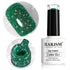 RARJSM Glitter Gel Polish, Olive Green Sparkly Nail Polish for Manicure, UV LED Cure Gel Nail Art, 7.5ML