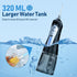 Water Dental Flosser Cordless for Teeth Cleaning, Powerful Oral Irrigator with 6 Adjustable Modes, 320ML Portable