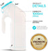 Male Urinal with Glow in The Dark Lid (2 Bottles) 32 Oz Urine Bottles for Men - Pee Bottles for Hospitals, Emergency and Travel