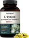 NatureBell L-Lysine 1,000mg Capsules + Quercetin 250mg with Vitamin C and Zinc - 240 Count, Immune Support