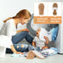 Microfiber Mop Slippers for House Floor Dusting (Women 7-9/Men 5-7) Kitchen Office