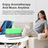 PRIBUY 300ml Essential Oil Diffuser with Bluetooth Speaker & Alarm Clock | Auto Shut-Off, Colorful Night Light, Timer