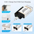 9V Batteries 2 Pack - 9V Rechargeable Lithium Ion Battery 1200mAh for Microphone or Smoke Detector