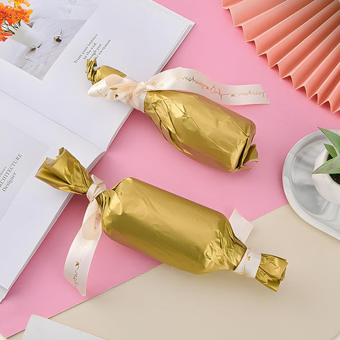Gold Tissue Paper for Gift Bags, 30 Sheets Bulk Packaging Paper, 14 x 20 Inch for Weddings, Birthdays, Christmas Crafts