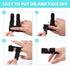 Finger Splint, Trigger Finger Braces for Arthritis Pain and Support - Universal Finger Straightener - 2PCS
