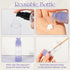 RONRONS 1oz Airless Pump Bottles - Refillable Leak Proof Travel Toiletry Containers (3 Pieces)