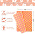 Whaline Boho Tissue Paper Funny Face Wrapping Paper Retro Boho Gift Wrapping Tissue Paper Hippie Boho Art Paper Crafts for Home DIY Gift Bags Party Favor Decor, 90 Sheet, 14 x 20 Inch by Whaline