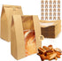 Lmoszuak 100 Pack thicker Large Paper Bread Loaf Bags, for Homemade Bread (13.7x8.26x3.54in).