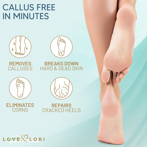 Callus Remover for Feet, Extra Strength Foot Callus Remover Gel, 6oz