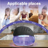 Lmtlinda 3 10 ml Air Aroma Diffuser - Colorful Night Light and Soothing Water Flow Sound - Suitable for Children, Pets