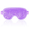 NEWGO Cooling Gel Eye Mask - Reusable Cold Pack for Puffy Eyes, Dark Circles, Stress Relief, Purple