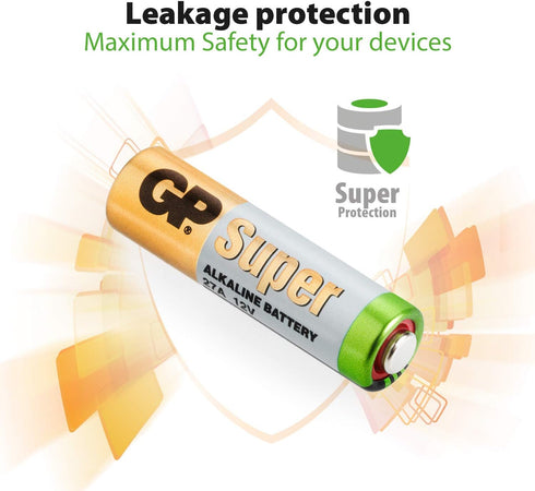 GP 27A (MN27) High Voltage Battery, Card of 5 Pieces