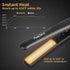 Mini Flat Iron, 0.7 Inch Mini Hair Straightener for Short Hair, Curls Bangs, Dual Voltage Travel Hair Straightener